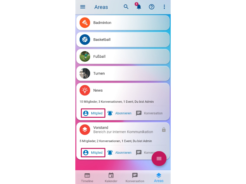Join Area