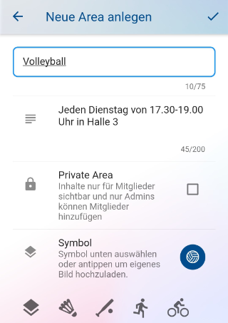 Create Area
