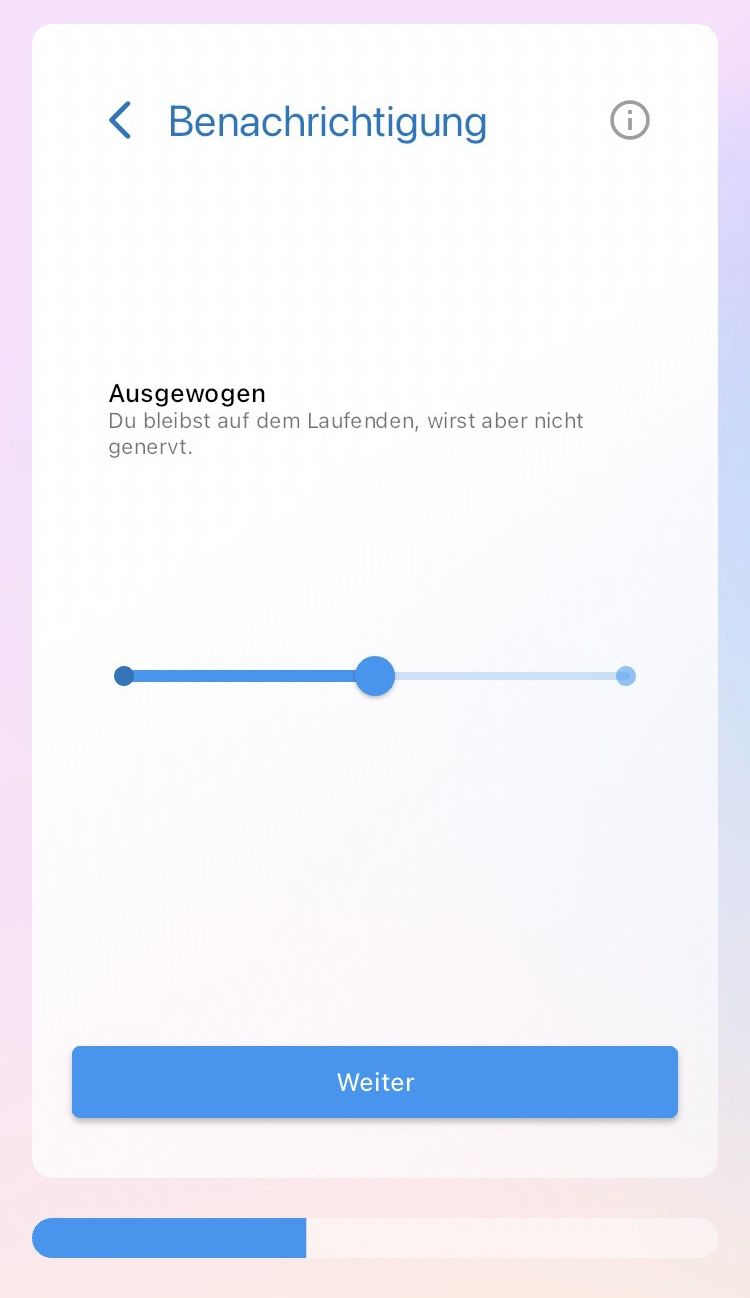 Notification Profile Balanced