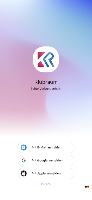 Login options