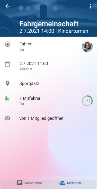Join carpool