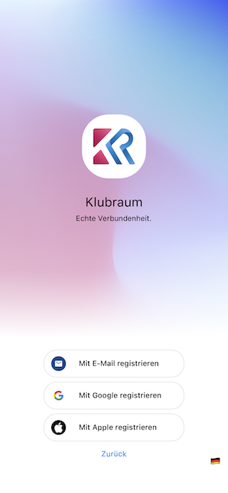 New Klubraum Start